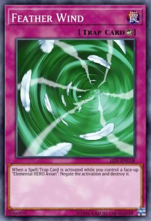 Feather Wind - (Duelist Pack Jaden Yuki) - (DP1-EN029) - (Rare)