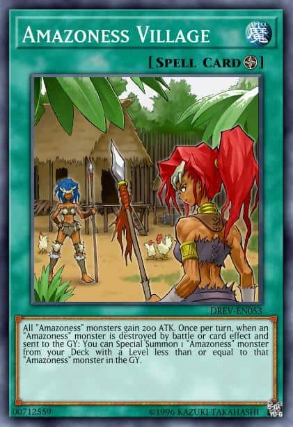Amazoness Village - ( Duelists of Tomorrow) - (SS02-ENV03) - (Ultra Rare)