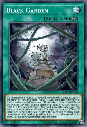 Black Garden - (Legendary Duelists Sisters of the Rose) - (LED4-EN032) - (Common)