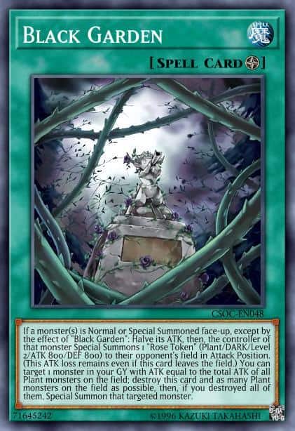 Black Garden - (Legendary Duelists Sisters of the Rose) - (LED4-EN032) - (Common)