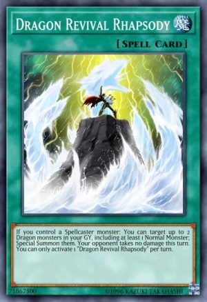 Dragon Revival Rhapsody - (LC Kaiba Mega Pack) - (LCKC-EN109) - (Secret Rare)