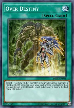 Over Destiny - (LC 2 The Duel Academy Years Mega Pack) - (LCGX-EN146) - (Rare)