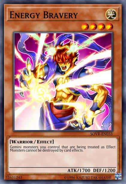 Energy Bravery - (Stardust Overdrive) - (SOVR-EN033) - (Common)