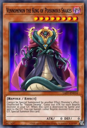 Vennominon the King of Poisonous Snakes - (LC 2 The Duel Academy Years Mega Pack) - (LCGX-EN192) - (Super Rare)