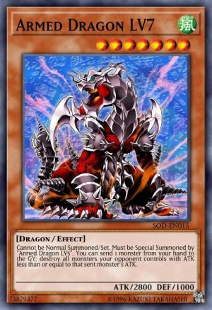 Armed Dragon LV7 - (Legendary Duelists Ancient Millennium) - (LED2-EN027) - (Common)