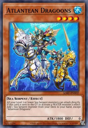 Atlantean Dragoons - (OTS Tournament Pack 14) - (OP14-EN013) - (Common)