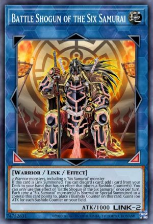 Battle Shogun of the Six Samurai - (Maximum Gold El Dorado) - (MGED-EN143) - (Rare)