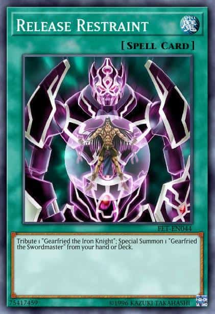 Release Restraint - (Structure Warrior's Triumph) - (SD5-EN032) - (Common)