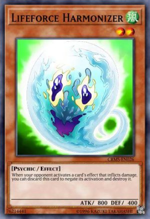 Lifeforce Harmonizer - (Crimson Crisis) - (CRMS-EN026) - (Ultra Rare)