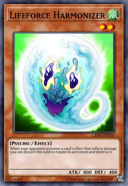 Lifeforce Harmonizer - (Crimson Crisis) - (CRMS-EN026) - (Ultra Rare)