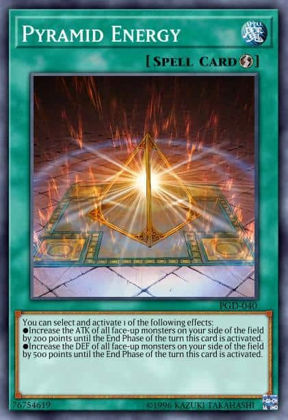 Pyramid Energy - (Pharaonic Guardian) - (PGD-040) - (Common)