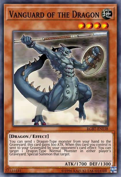 Vanguard of the Dragon - (Starter Kaiba Reloaded) - (YSKR-EN025) - (Common)