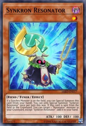 Synkron Resonator - (Duelist Pack Dimensional Guardians) - (DPDG-EN021) - (Common)