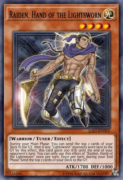 Raiden, Hand of the Lightsworn - (Structure Rokket Revolt) - (SDRR-EN021) - (Common)