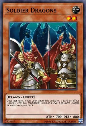 Soldier Dragons - (2018 Mega-Tin Mega Pack) - (MP18-EN121) - (Common)