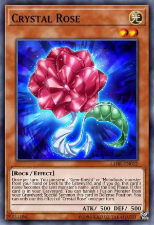 Crystal Rose - (Clash of Rebellions) - (CORE-EN012) - (Rare)