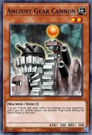 Ancient Gear Cannon - (Structure Machine Re-Volt) - (SD10-EN016) - (Common)