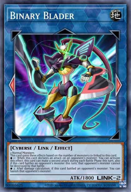 Binary Blader - (2022 Tin of the Pharaoh's Gods) - (MP22-EN113) - (Super Rare)