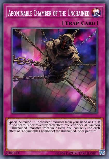 Abominable Chamber of the Unchained - (Chaos Impact) - (CHIM-EN070) - (Common)