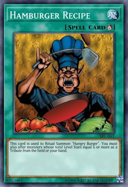 Hamburger Recipe - (Wild Survivors) - (WISU-EN042) - (Rare)