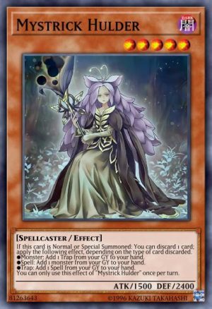 Mystrick Hulder - (2019 Gold Sarcophagus Tin Mega Pack) - (MP19-EN173) - (Common)