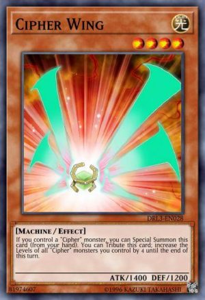 Cipher Wing - (Dragons of Legend Unleashed) - (DRL3-EN028) - (Ultra Rare)