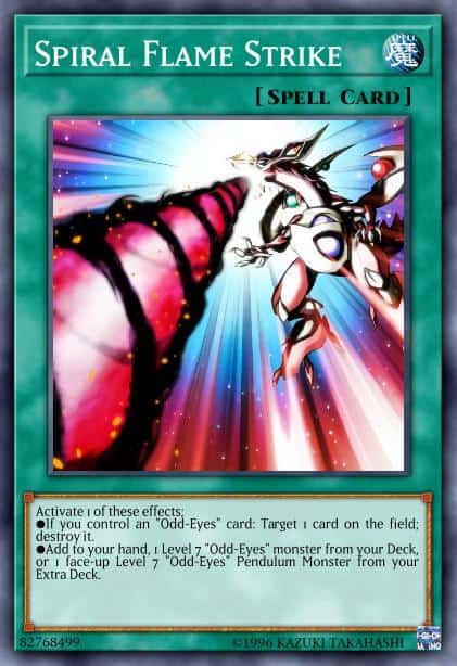 Spiral Flame Strike - (Legendary Dragon Decks) - (LEDD-ENC16) - (Common)