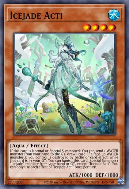 Icejade Acti - (Burst of Destiny) - (BODE-EN008) - (Common)