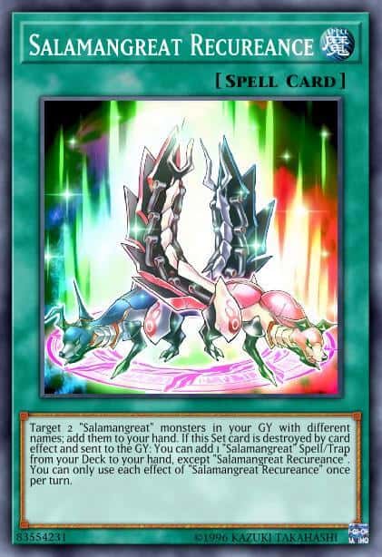 Salamangreat Recureance - (2020 Tin of Lost Memories Mega Pack) - (MP20-EN073) - (Common)