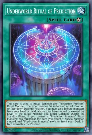 Underworld Ritual of Prediction - (Dueling Heroes Tin) - (MP23-EN203) - (Common)
