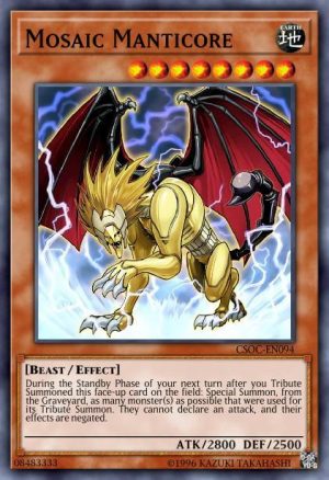 Mosaic Manticore - (Battle Pack 2 War of the Giants) - (BP02-EN073) - (Mosaic Rare)