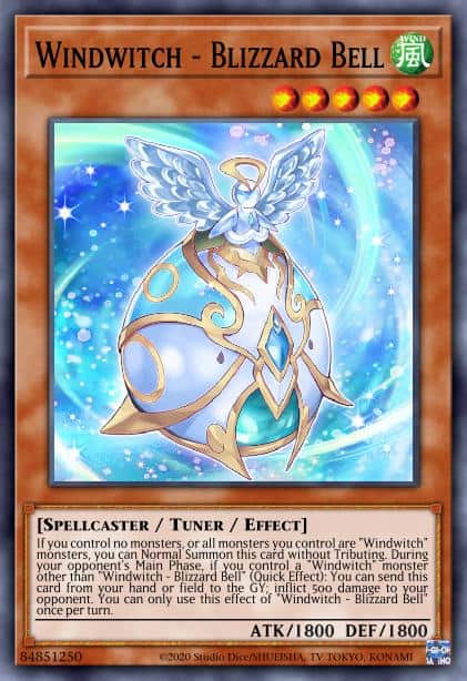 Windwitch - Blizzard Bell - (2022 Tin of the Pharaoh's Gods) - (MP22-EN007) - (Common)