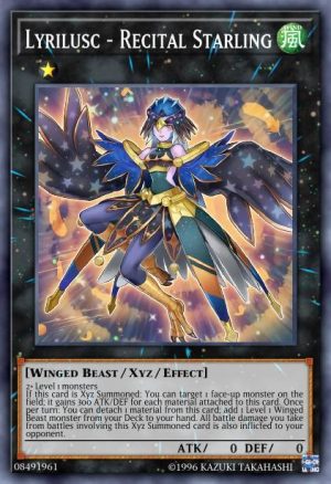 Lyrilusc - Recital Starling - (Legendary Duelists Synchro Storm) - (LED8-EN046) - (Common)