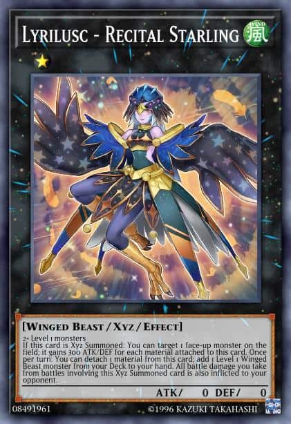 Lyrilusc - Recital Starling - (Legendary Duelists Synchro Storm) - (LED8-EN046) - (Common)
