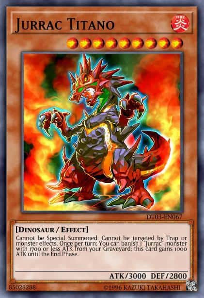 Jurrac Titano - (Battle Pack 2 War of the Giants) - (BP02-EN089) - (Rare)