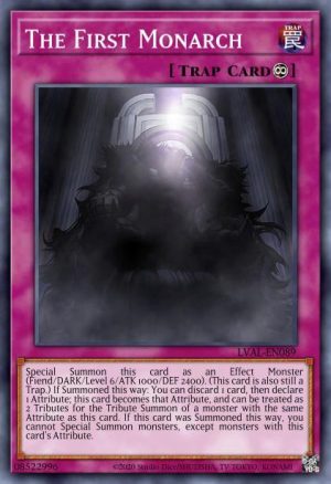 The First Monarch - (Maximum Gold) - (MAGO-EN091) - (Rare)