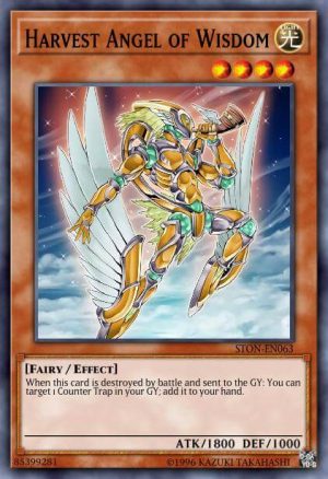 Harvest Angel of Wisdom - (Structure Wave of Light) - (SR05-EN007) - (Common)