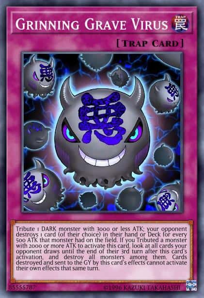 Grinning Grave Virus - (Structure Lair of Darkness) - (SR06-EN030) - (Super Rare)