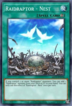 Raidraptor - Nest - (Star Pack ARC-V) - (SP15-EN045) - (Common)