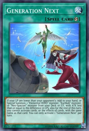 Generation Next - (Legendary Duelists Magical Hero) - (LED6-EN014) - (Super Rare)