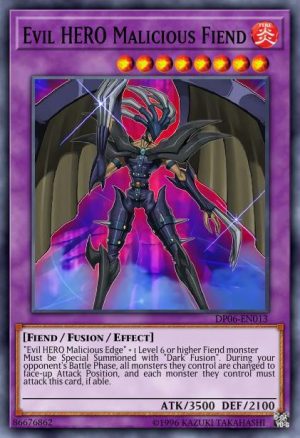 Evil HERO Malicious Fiend - (Legendary Duelists Immortal Destiny) - (LED5-EN020) - (Common)