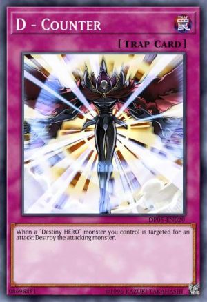 D - Counter - (Duelist Pack Aster Phoenix) - (DP05-EN029) - (Super Rare)