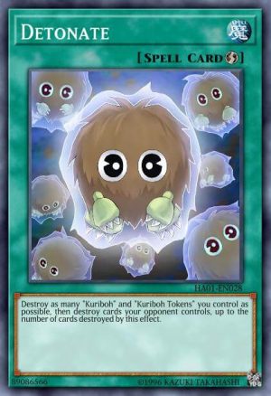 Detonate - (Hidden Arsenal) - (HA01-EN028) - (Super Rare)