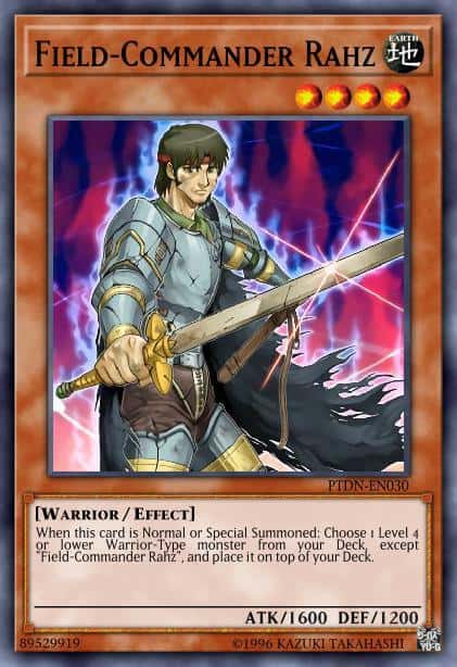 Field-Commander Rahz - (Starter Dawn of the Xyz) - (YS11-EN018) - (Common)