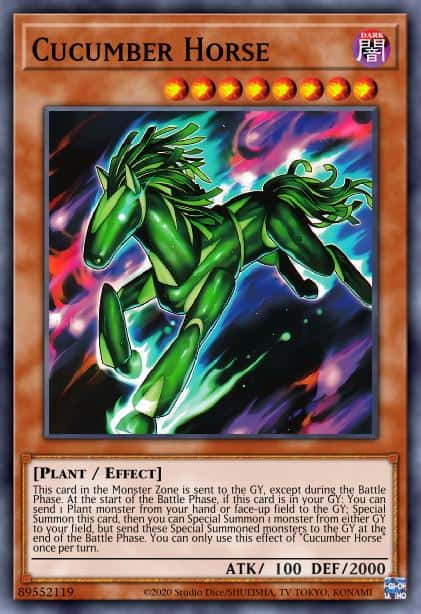 Cucumber Horse - (Darkwing Blast) - (DABL-EN036) - (Common)