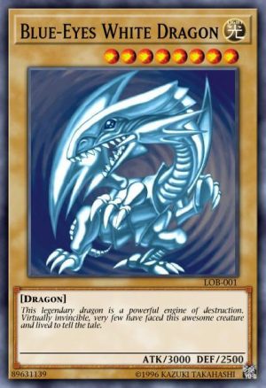 Blue-Eyes White Dragon - (Starter Kaiba Evolution) - (SKE-001) - (Super Rare)