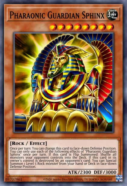 Pharaonic Guardian Sphinx - (Lightning Overdrive) - (LIOV-EN024) - (Common)