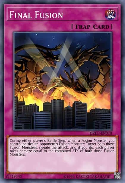 Final Fusion - (Dragons of Legend) - (DRLG-EN018) - (Super Rare)