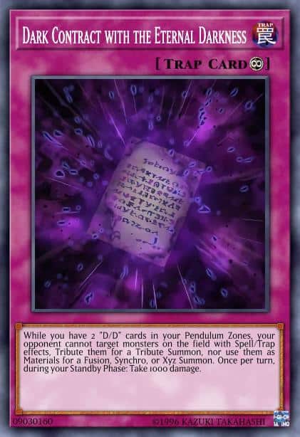 Dark Contract with the Eternal Darkness - (Maximum Crisis) - (MACR-EN068) - (Rare)