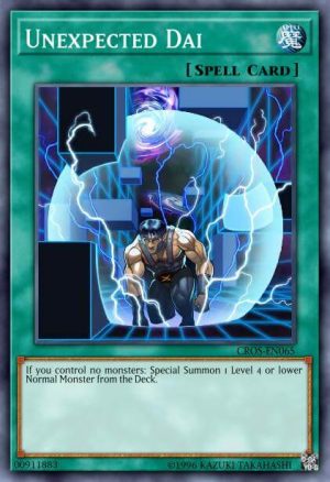 Unexpected Dai - (Dinosmasher's Fury Structure) - (SR04-EN028) - (Common)